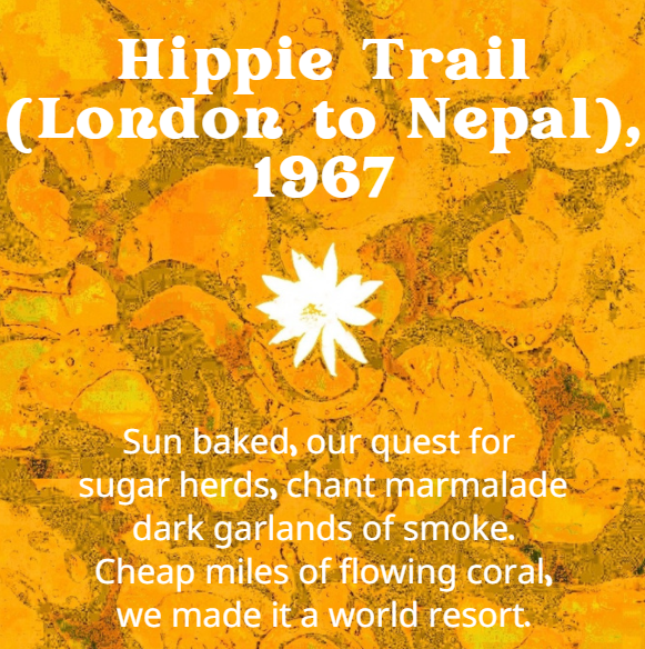 Hippie Trail (London to Nepal), 1967