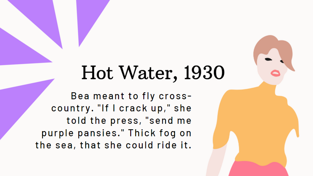 daily graphic poem, Hot Water 1930