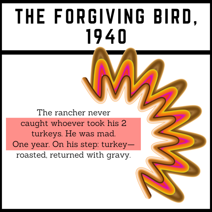 The Forgiving Bird, 1940