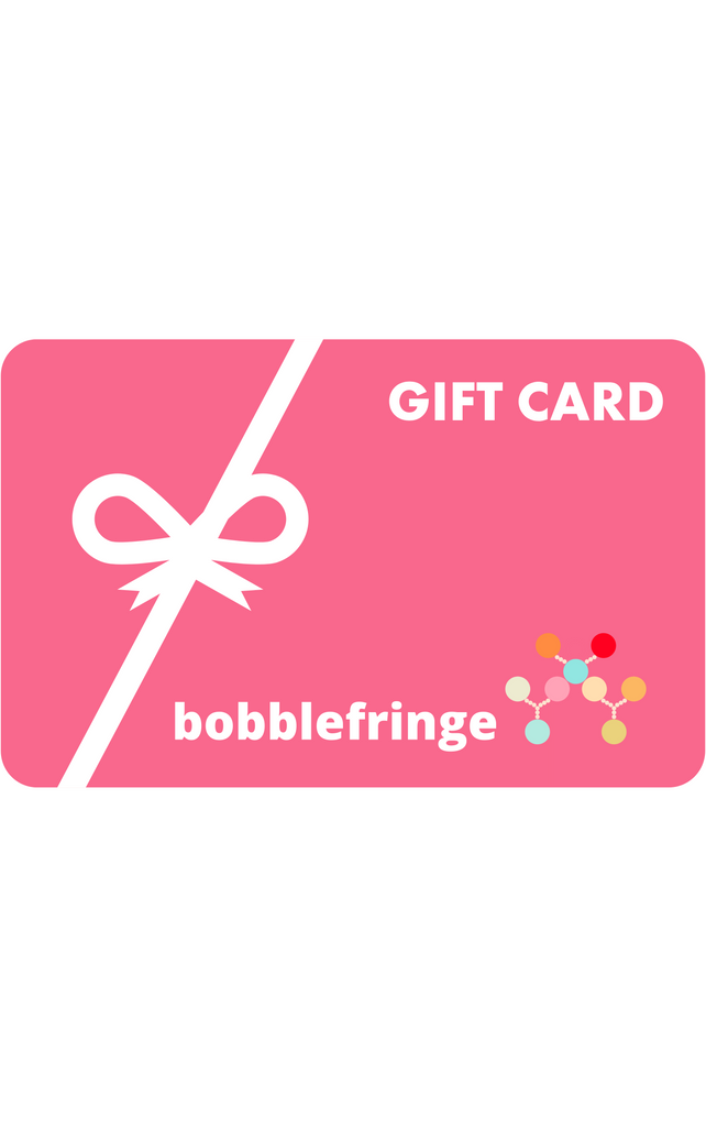 bobblefringe gift card